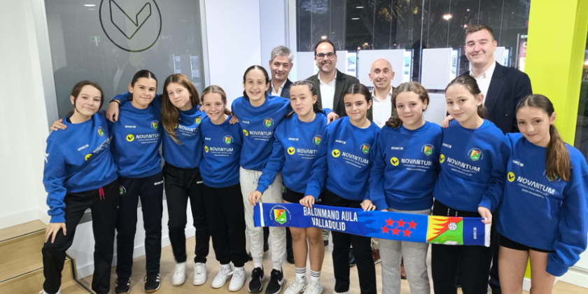 Patrocinio y compromiso: NOVANTUM, la inmobiliaria en Valladolid que apoya al balonmano femenino